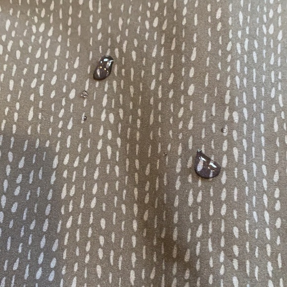 MEC Rain Jacket Black with Gray detail and fleece lining - Picture 10 of 10